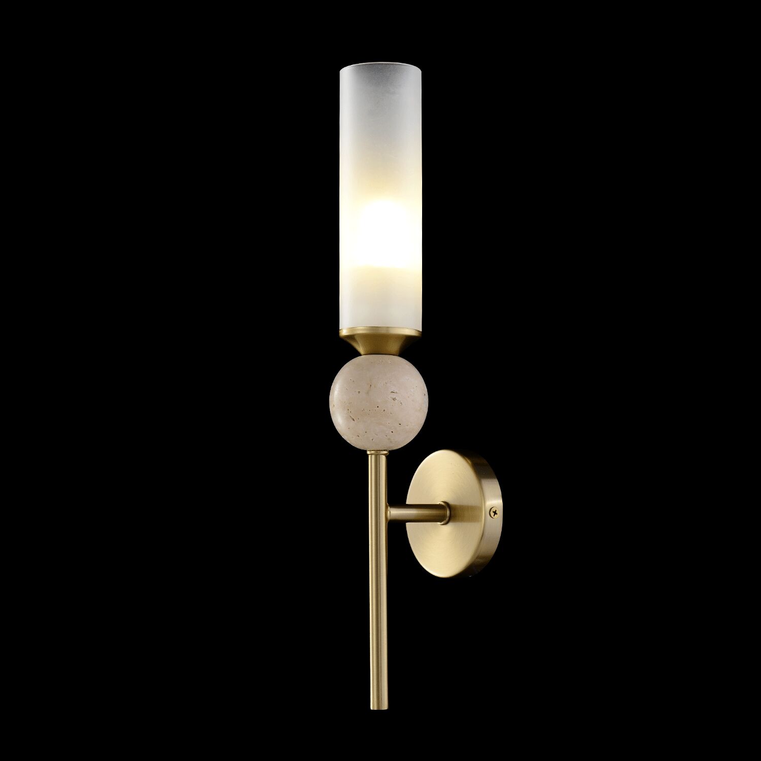 Бра Crystal Lux SIMPLY AP1.1 BRASS_CR
