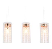 Подвесной светильник Ambrella light с хрусталем TRADITIONAL TR3663_AMB