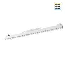 Трековый светильник для низков. шинопровода с переключателем цветовой темперетуры NOVOTECH FLUM 359624