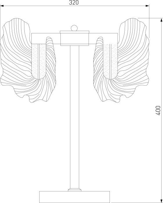 Настольная лампа светодиодная Bogate's 80509/1_EU