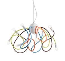 Подвесная люстра Ideallux MULTIFLEX SP8 COLOR_IL