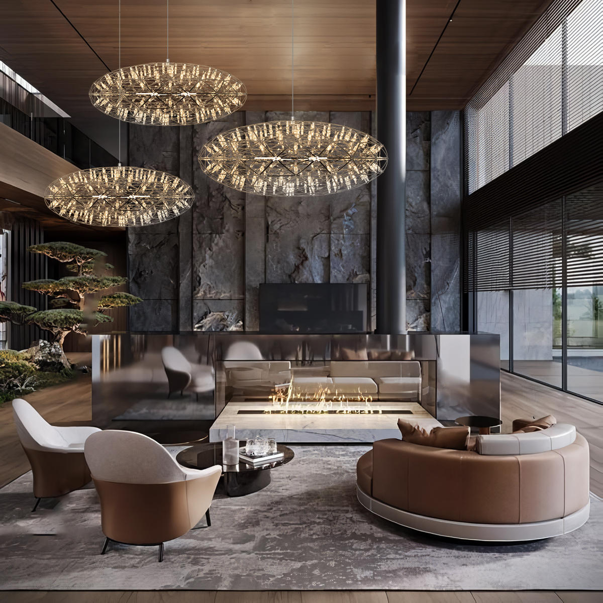 Подвесной светильник LOFT IT Raimond 1898/750 Chrome_LF