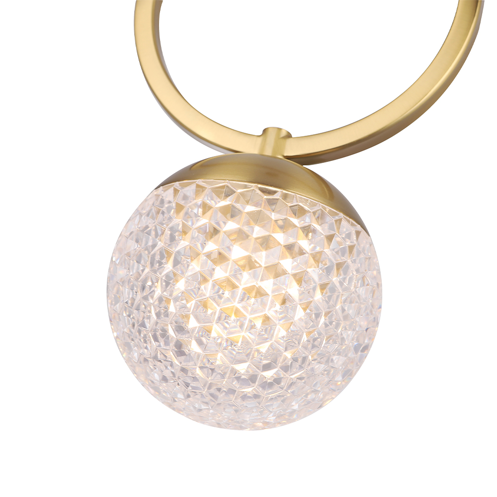 Подвесной светильник Crystallux CAROLINA CAROLINA SP1 V1 BRASS_CR