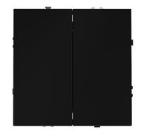 Перекрестный переключатель встраиваемый VOLTUM S70 двухклавишный 10А VLS020508