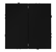 Перекрестный переключатель встраиваемый VOLTUM S70 двухклавишный 10А VLS020508