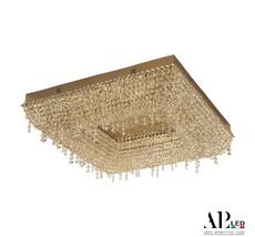 Хрустальная люстра APL LED Sicilia SH603.2.60.B.Gd.3000_BI