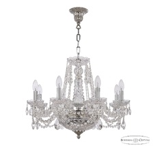 Хрустальная люстра Bohemia Ivele Crystal 1451/8/160/250 Ni_BI