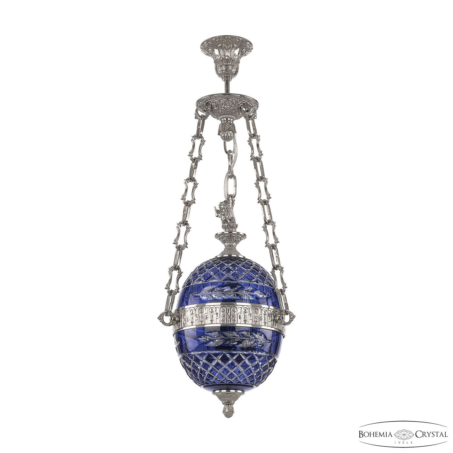 Подвесной светильник Bohemia Ivele 71000P/20 Ni Clear-Blue/H-1J FA3S_BI