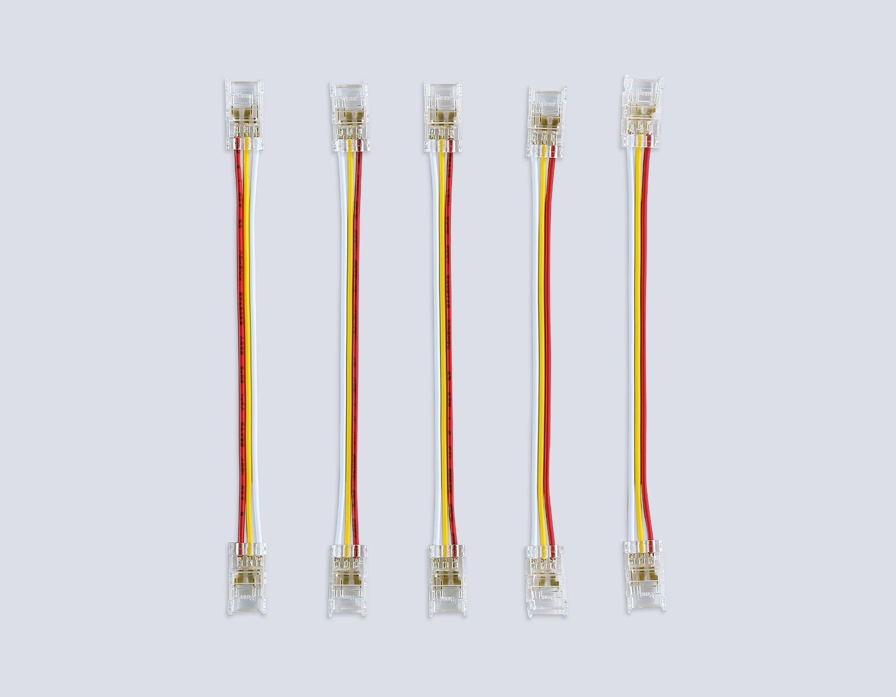 Соединитель гибкий двухсторонний COB CCT 12/24V для лент 8mm GS7911 (3 конт.) (5шт. в комплекте) Ambrella Light ILLUMINATION GS7911_AMB