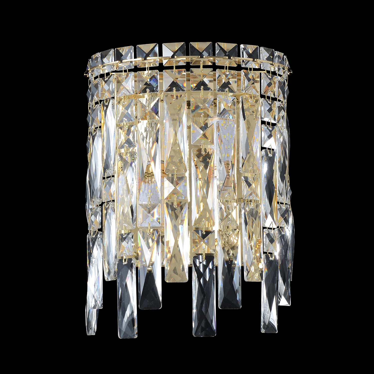 Настенный светильник Crystal Lux ABRIL AP2 GOLD_CR