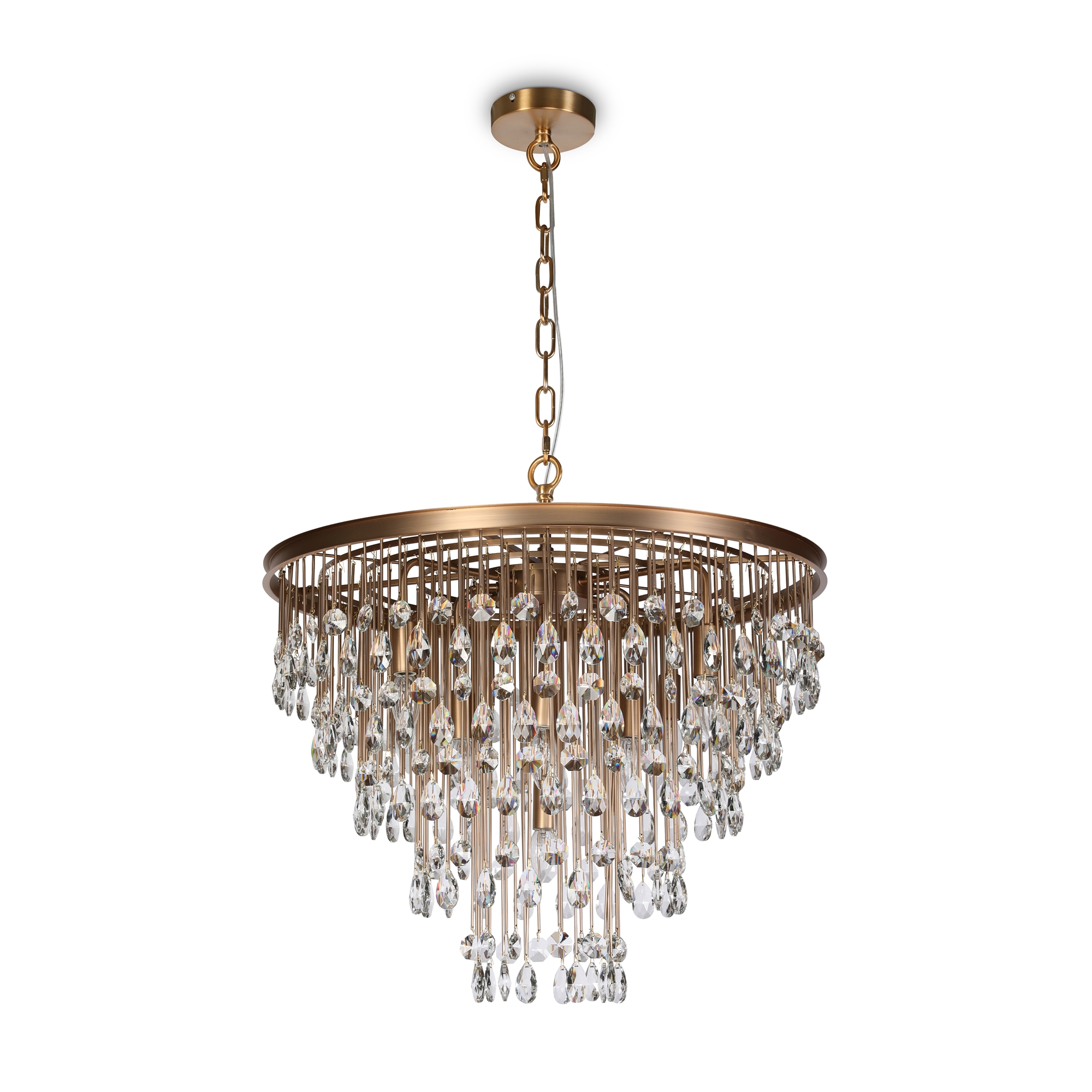 Подвесная люстра Maytoni Linn MOD091PL-09G_MY