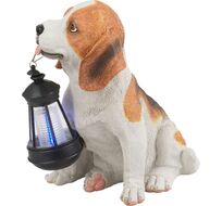 Уличный наземный светильник в виде собаки Globo 33371_GL