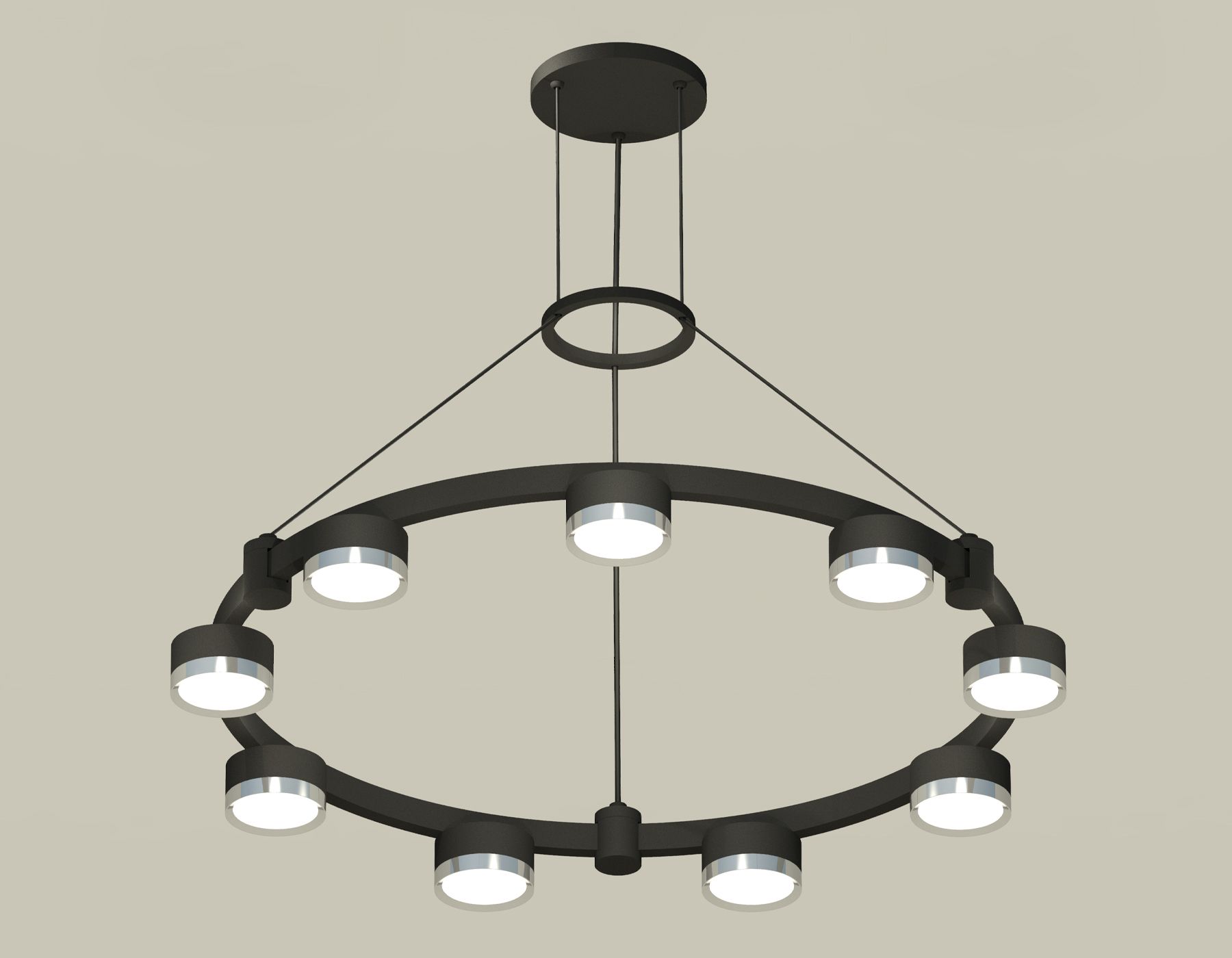 Подвесная люстра Ambrella light Techno Ring Traditional DIY XR92051801_AMB