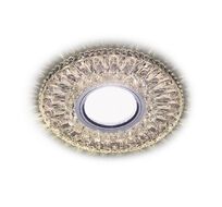 Встраиваемый светильник Ambrella light Crystal S380 CL/WW_AMB