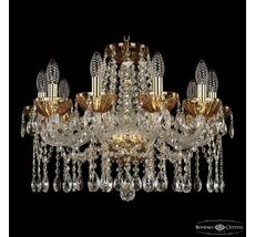 Хрустальная люстра Bohemia Ivele Crystal 5413/10/200 G Amber/M-1H_BI