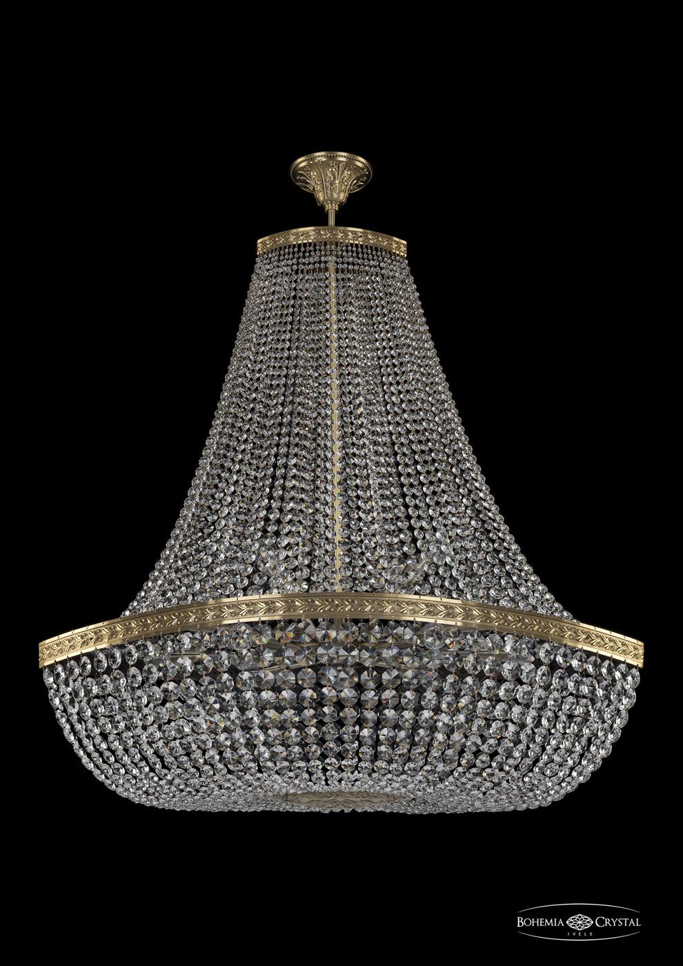 

Хрустальная люстра Bohemia Ivele 19113/H2/100IV Pa, 19113/H2/100IV Pa