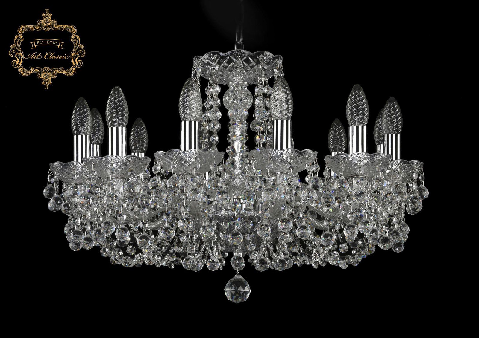 

Хрустальная люстра Bohemia Art Classic 11.26.12.200.Cr.B, 11.26.12.200.Cr.B