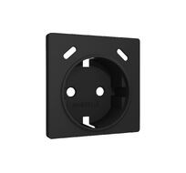 Лицевая панель ALFA для электрической розетки с/з со шторками 2USB C+C QUANT Ambrella Volt AP8105_AMB