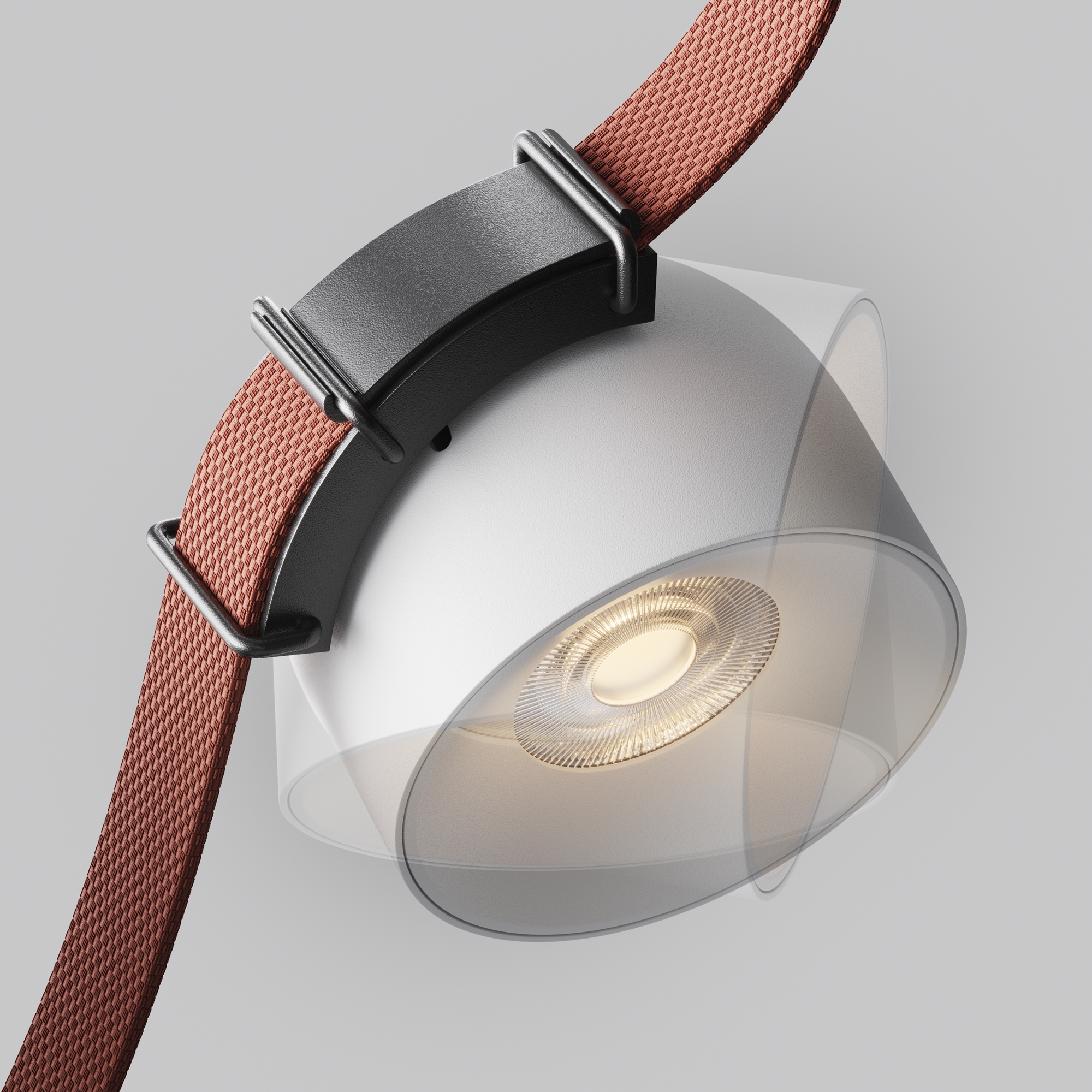 Подвесной светильник для трека-ремня Maytoni Cup TR124B-12W3K-M-W_MY