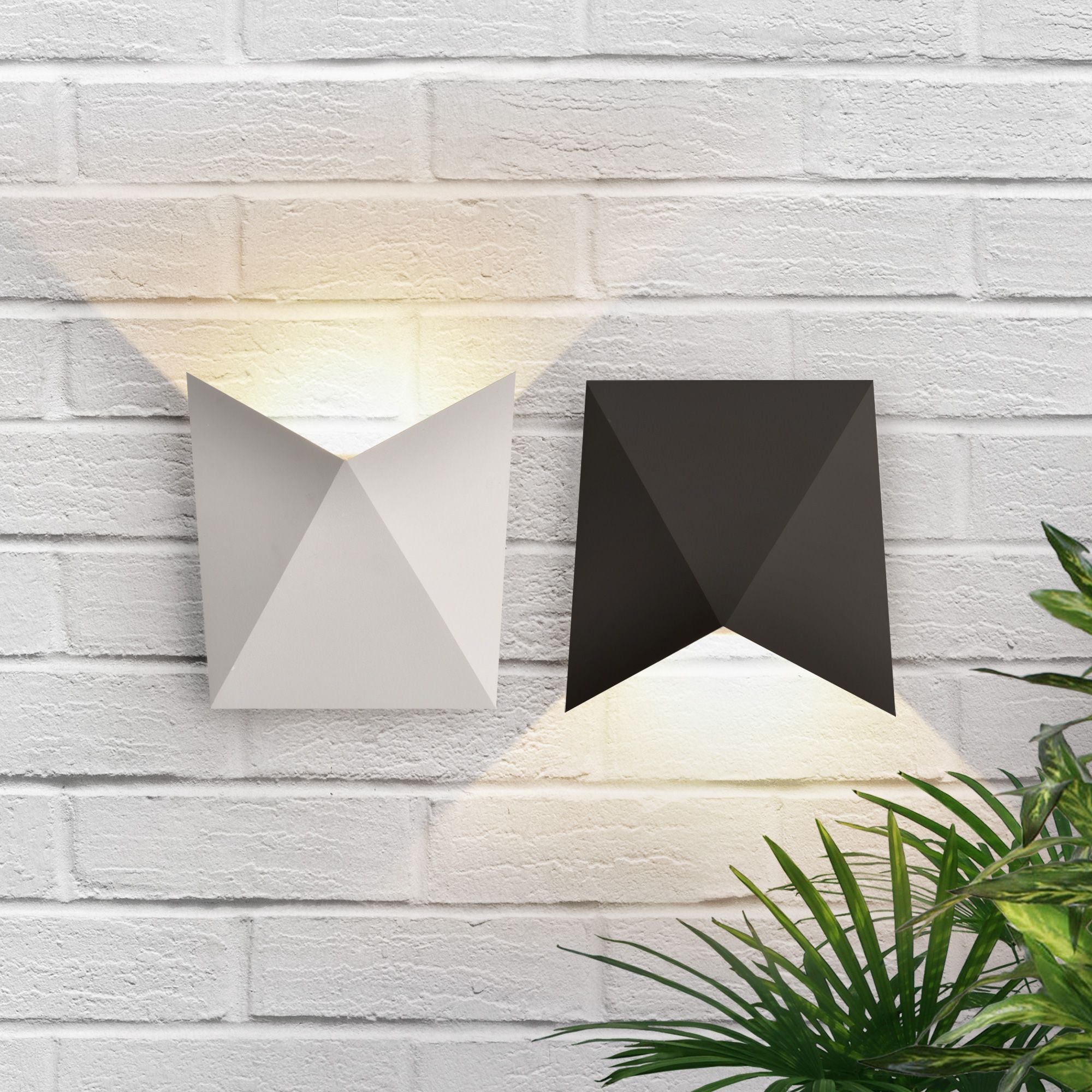 Уличный настенный светильник BATTERFLY a038827_ES