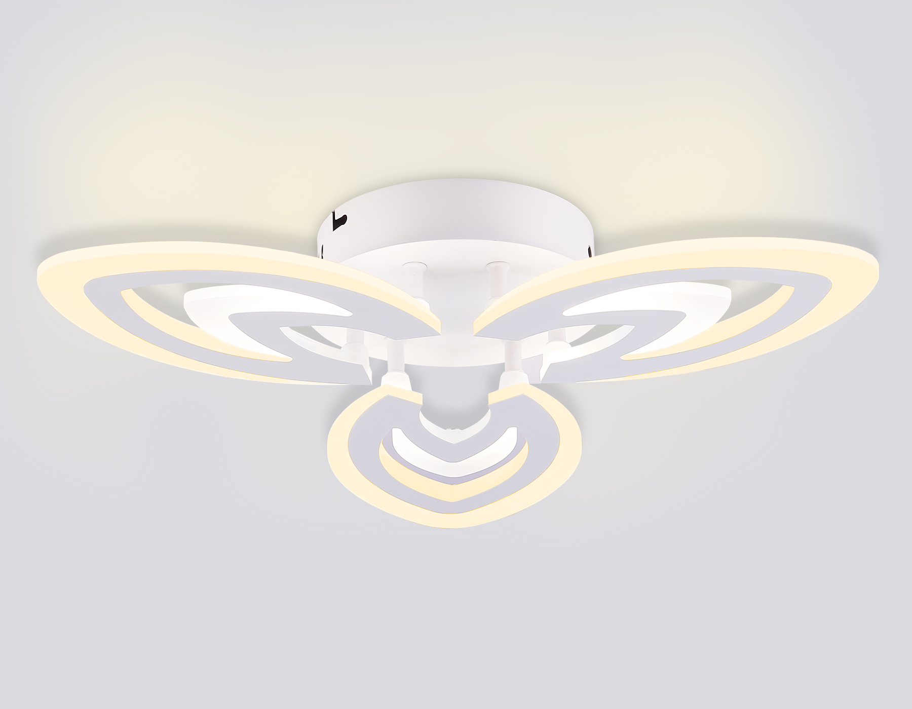 Потолочная люстра с пультом Ambrella Light ACRYLICA FA4545_AMB