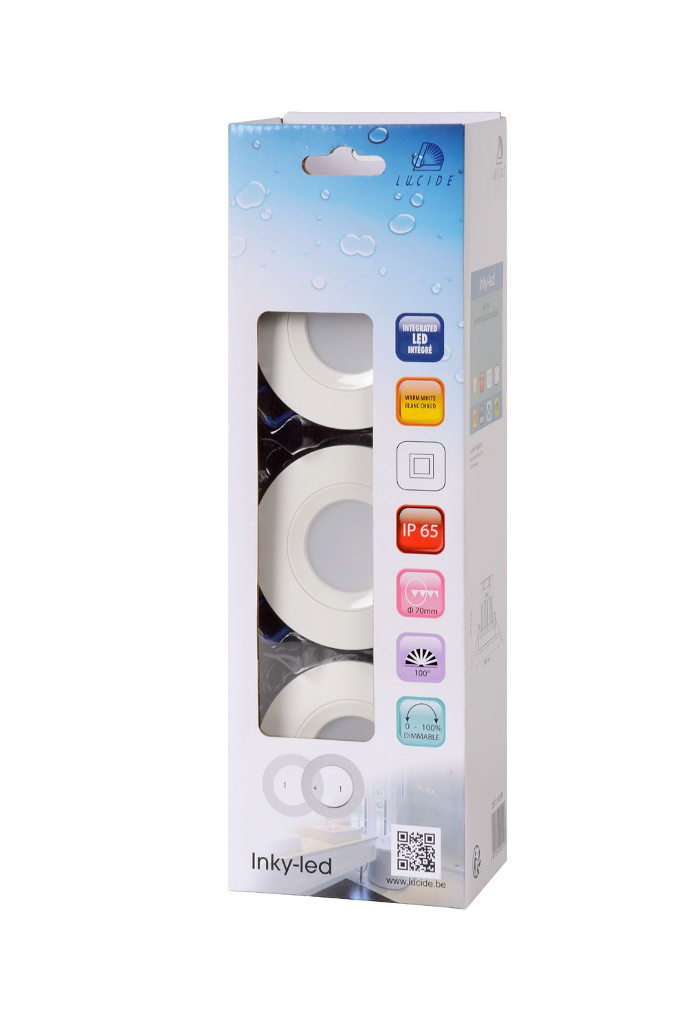 Встраиваемый светильник Lucide INKY-LED 22971/18/99