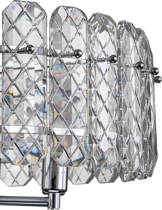 Подвесная люстра хрусталь Escada 2115/8S Chrome_ESC