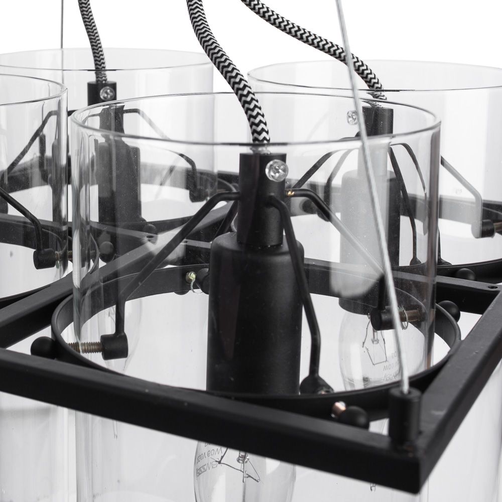 Подвесная люстра ArteLamp PIATTO A8586SP-4BK