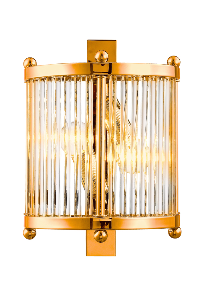 Бра Crystallux TADEO TADEO AP2 GOLD/TRANSPARENTE_CR
