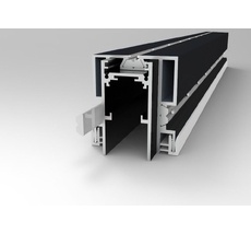 Профиль для SKYLINE 48 с демпф. системой в натяжной потолок (ПВХ+ТКАНЬ) ST Luce ST003.429.02