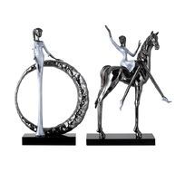 Статуэтка настольная ArtHomeDecor PRETTY WOMAN 7482 BK WH