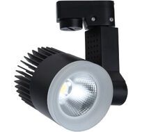Трековый однофазный светильник светодиодный 220V 20030TRA/02 30W 4200K черный матовый Escada 20030TRA/02LED SBK_ESC