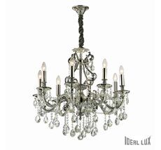 Хрустальная люстра Ideallux GIOCONDA SP8 ARGENTO_IL