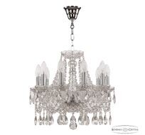 Хрустальная люстра Bohemia Ivele Crystal 107/10/141 Ni_BI