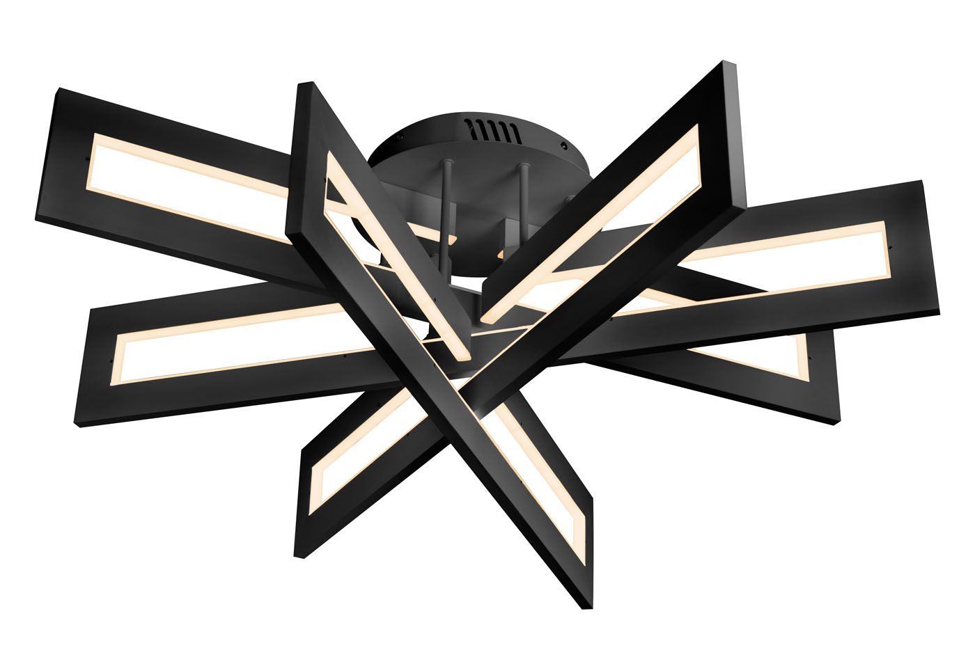 Потолочная люстра ILedex Stalker 9082-R800-X 128W BK_IX