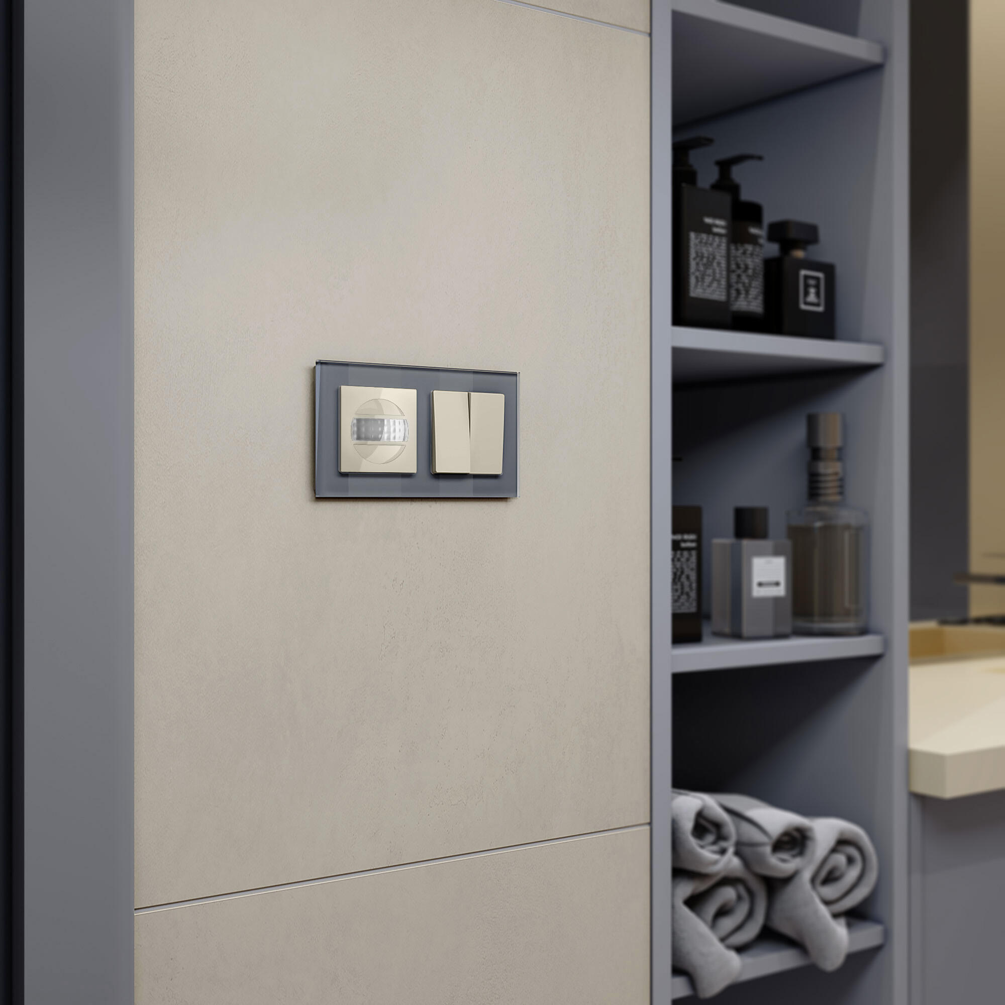 Датчик движения (слоновая кость) Werkel a054897_WR