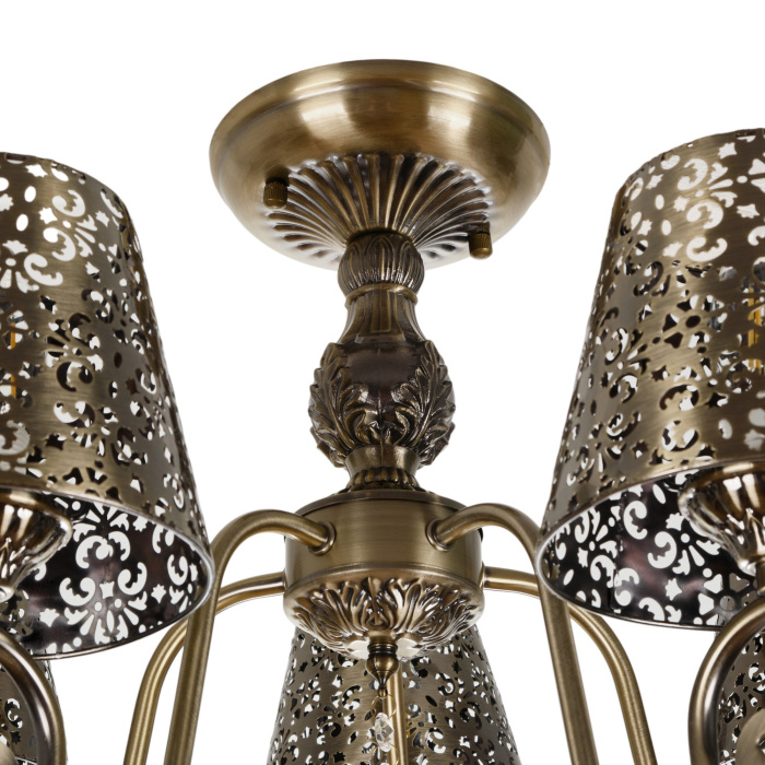 Потолочная люстра на штанге MyFar Luna MR1315-5C