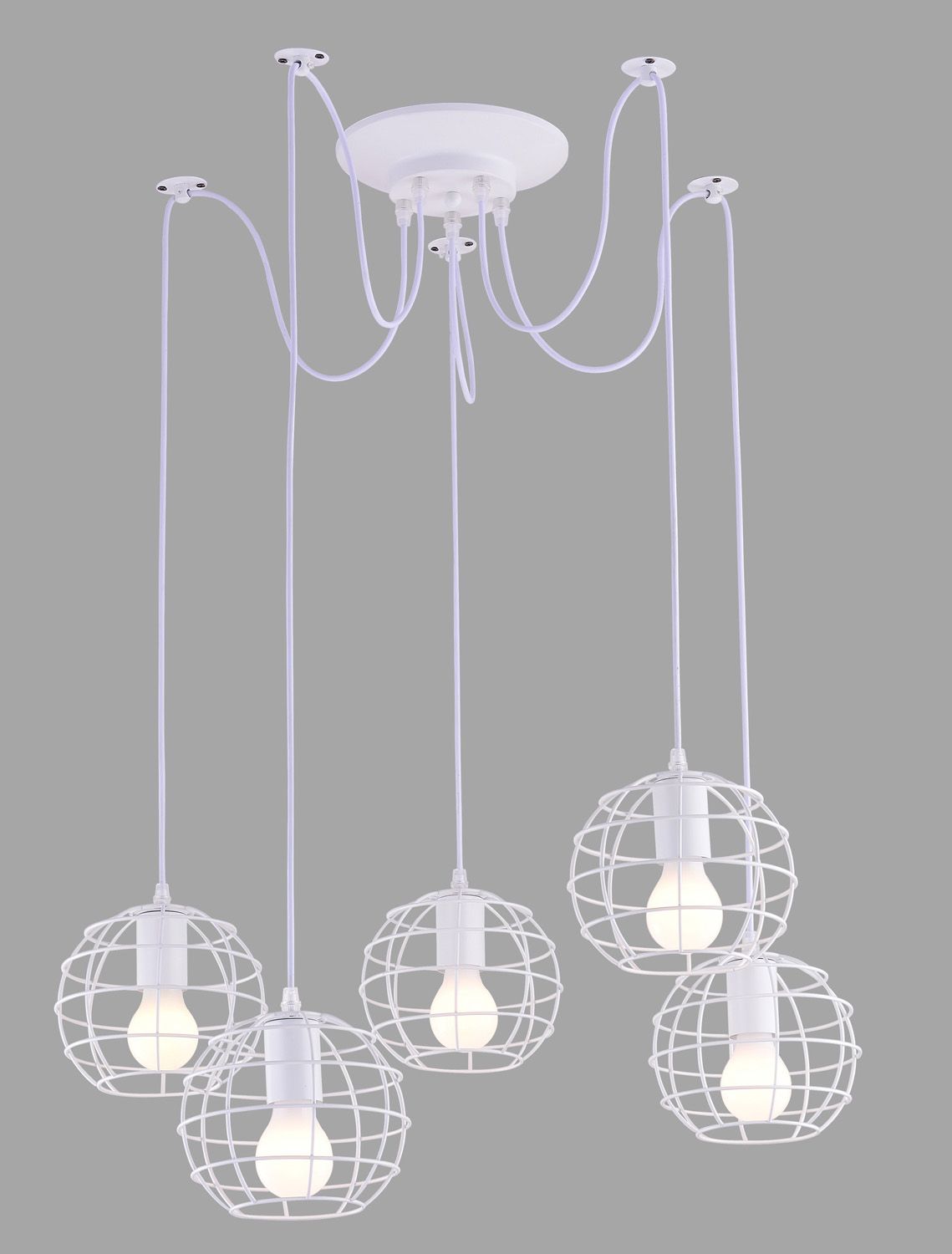 

Подвесная люстра ArteLamp SPIDER A1110SP-5WH, A1110SP-5WH