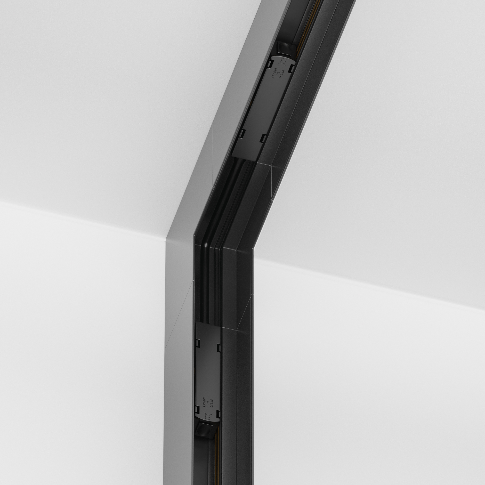 Угол внутренний для накладного магнитного шинопровода Maytoni Technical Gravity TRX010ICL-21B_MY