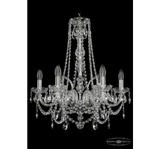 Хрустальная люстра Bohemia Ivele 1411/6/195/h-62 Ni_BI