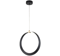 Подвесной светильник с пультом управления LED (14014/A/1P Black) Indigo V000070L