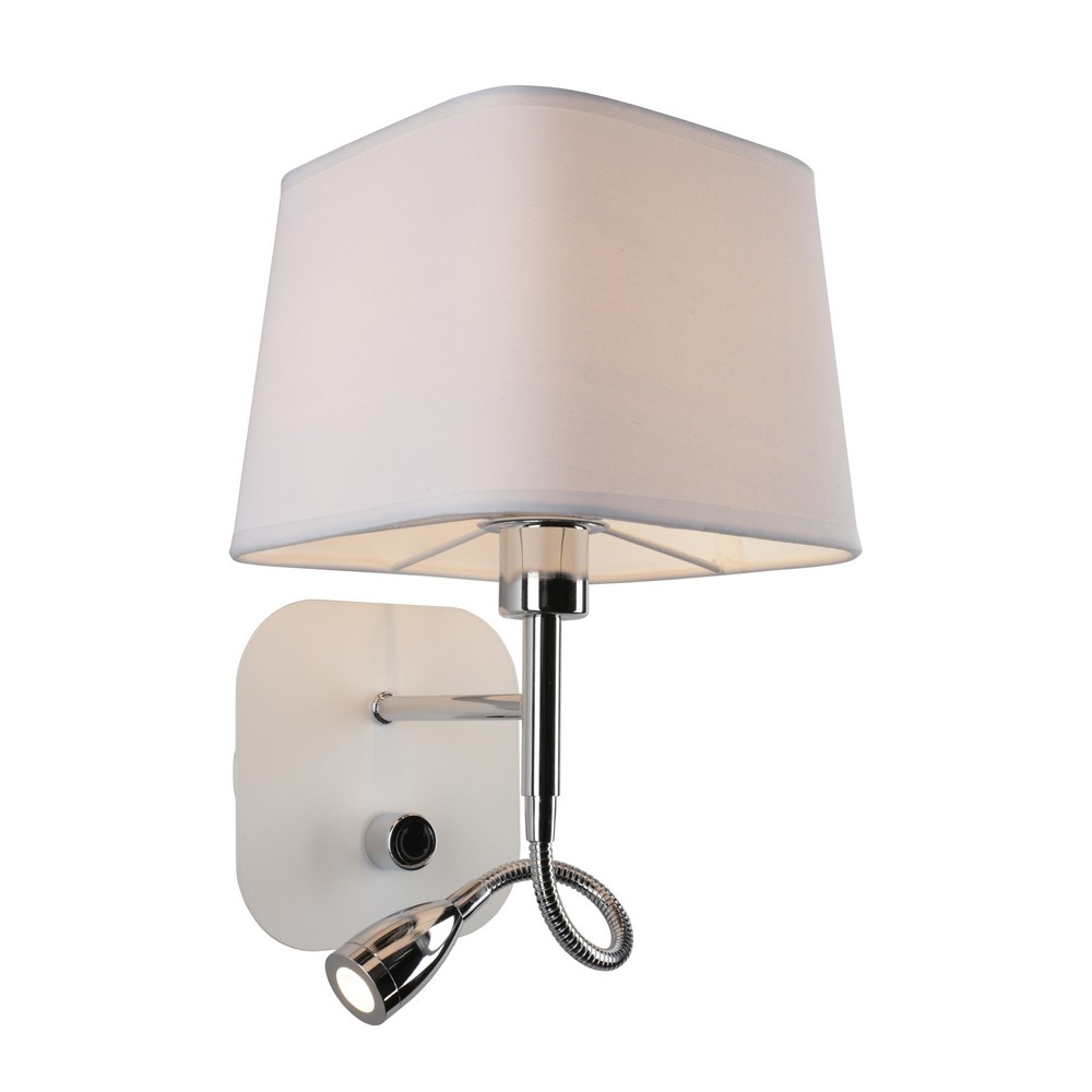 Бра на гибкой ножке для чтения Omnilux OML-62601-02