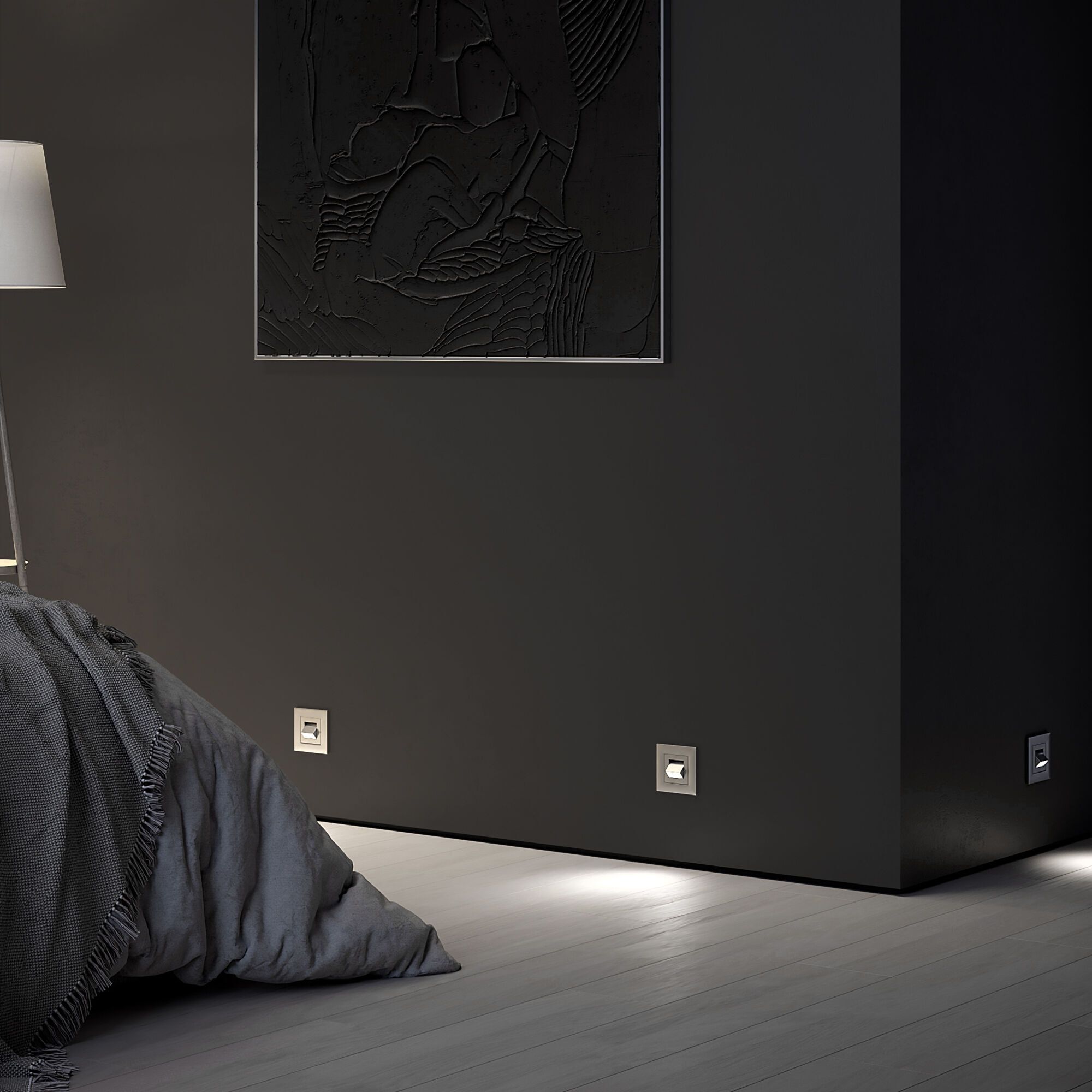 Встраиваемая LED подсветка Turn (серебряный) Werkel a064561_WR