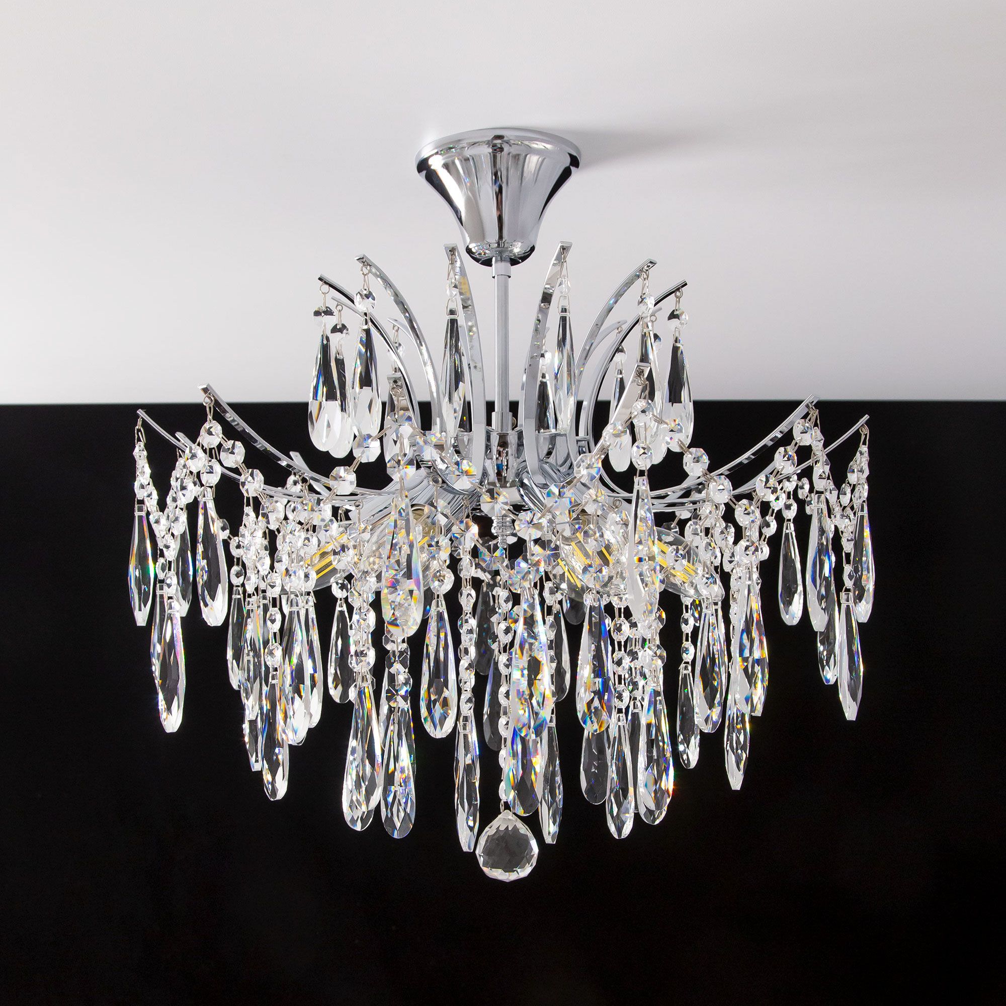 Потолочная люстра CitiLux Селена Хром CL302160