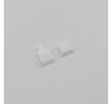 Комплект заглушек для Неона 6х12мм 12В, белый Силикон LTC FR-23545