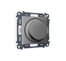 Светорегулятор поворотно-нажимной Ambrella Volt ALFA 25-600W/LED 5-300W QUANT MA655510_AMB