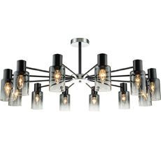 Потолочная люстра на штанге Diversity Escada 2120/12P Black_ESC