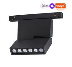 Трековый низковольтный смарт-светильник диммируемый со сменой цв.температуры, (пульт ДУ/Smart Life) NOVOTECH FLUM 359494