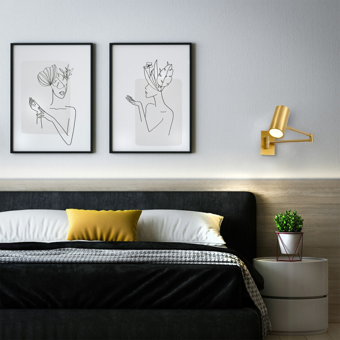 Спот светодиодный Escada 10282/1LED Brass_ESC