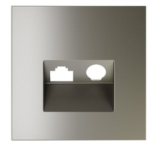 Накладка для розетки Voltum TV+RJ45 S70 VLS002704